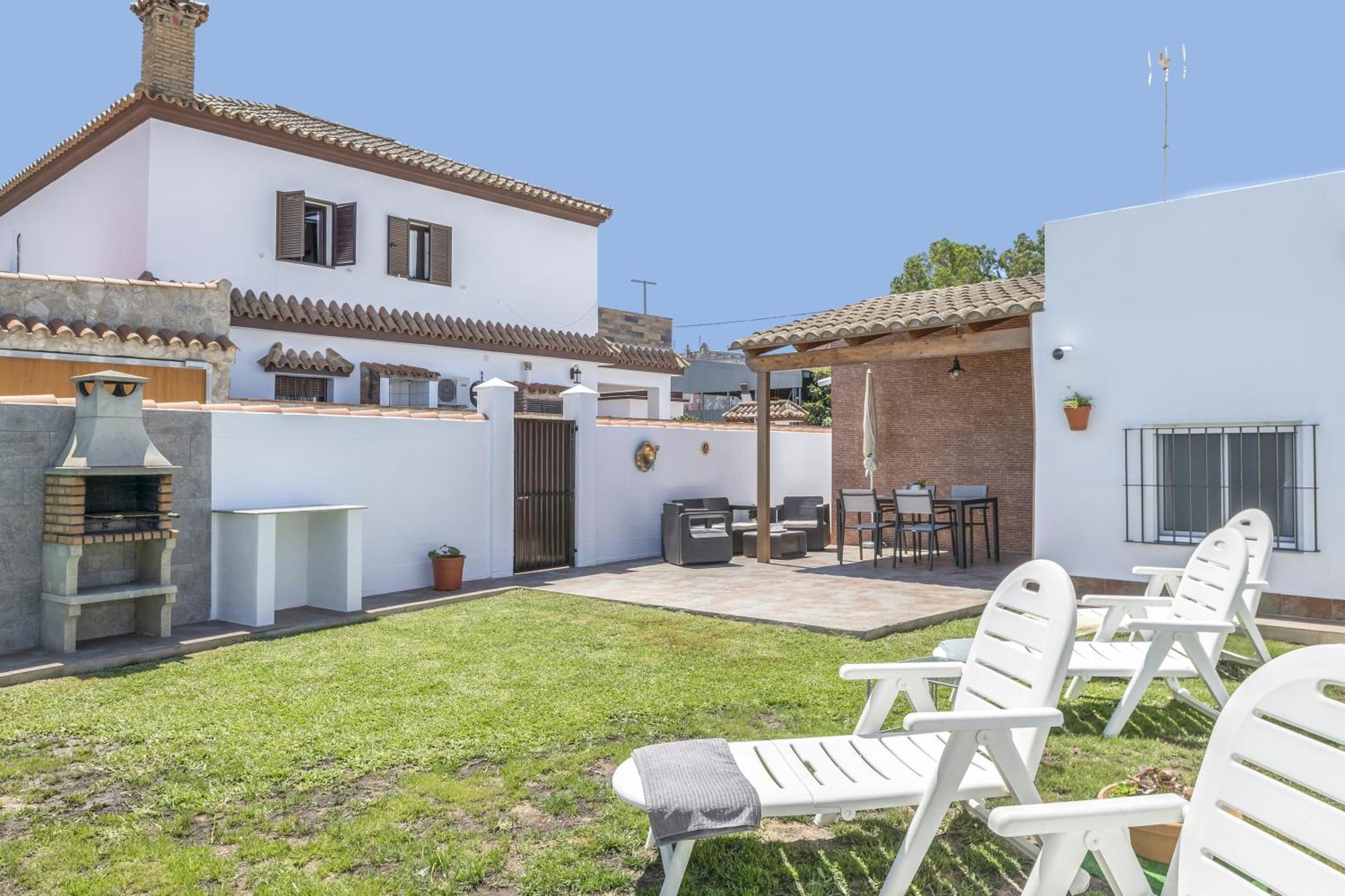 Villa Chani - Solo Familias Conil De La Frontera Extérieur photo
