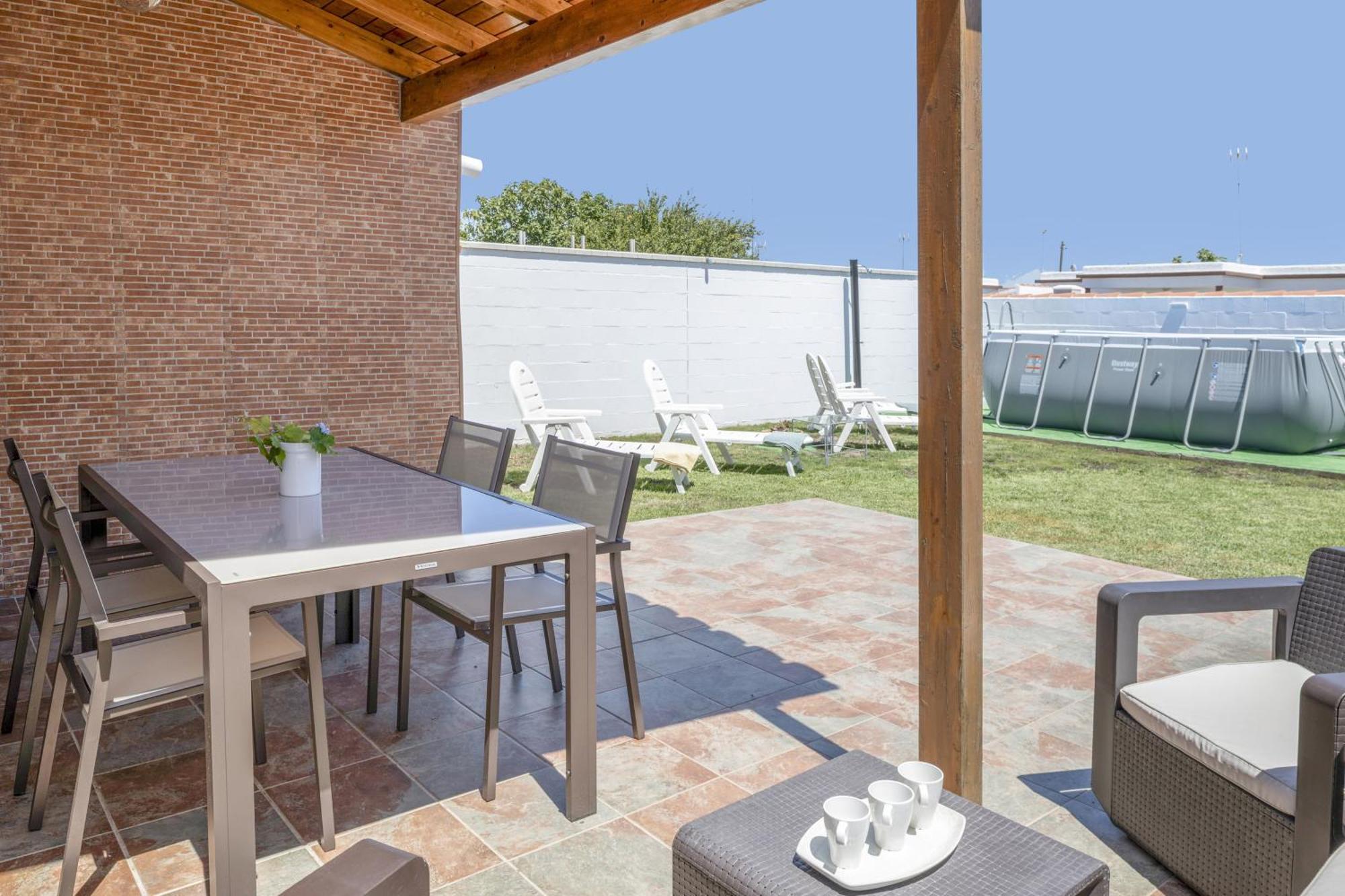 Villa Chani - Solo Familias Conil De La Frontera Extérieur photo